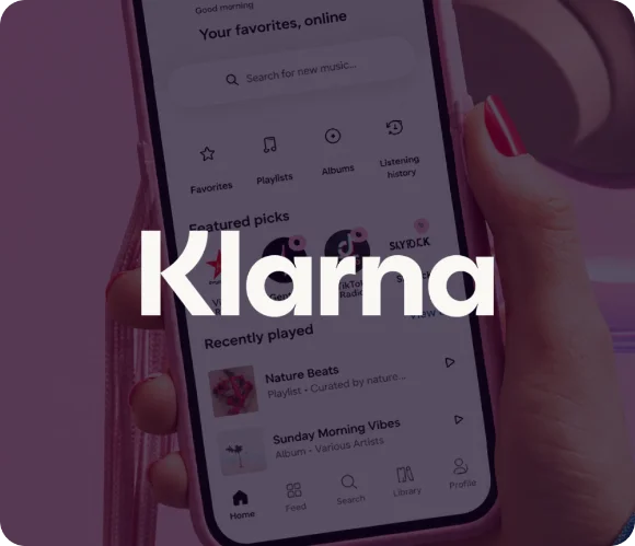 Klarna portfolio tile