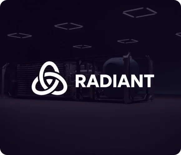 Radiant portfolio tile